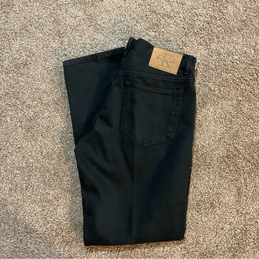 Vintage Calvin Klein Black Mom Jeans 14